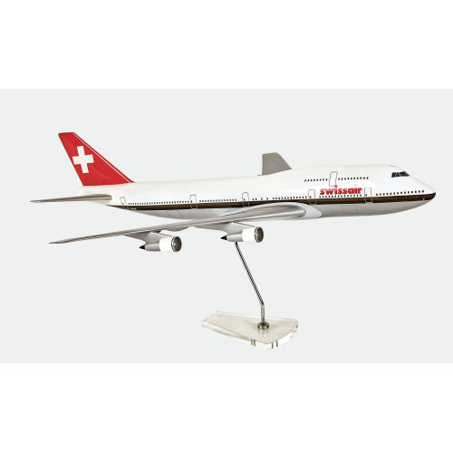 SWISSAIR : Modellflugzeug Boeing 747-357M (DOBIASCHOFSKY AUKTIONEN AG)