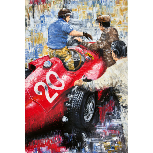 20. JH. ITALIEN : Ferrari Scuderia beim Reifenwechsel (DOBIASCHOFSKY AUKTIONEN AG)
