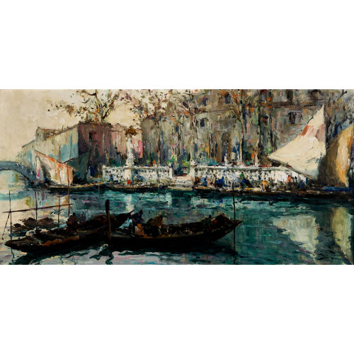 LUIGI PAGAN : 'Refugium Peccatorium (Chioggia)' (DOBIASCHOFSKY AUKTIONEN AG)