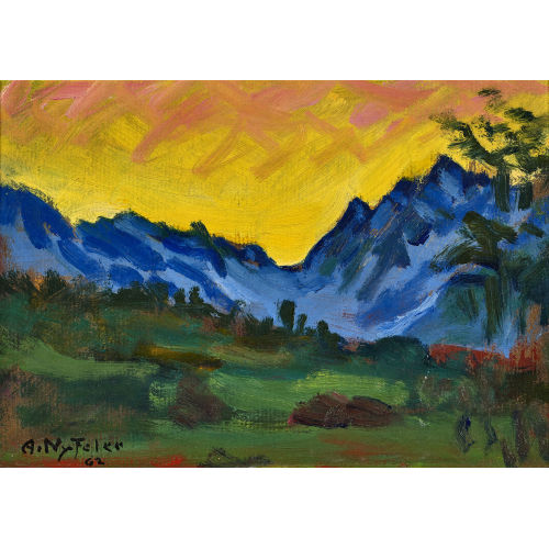 ALBERT NYFELER : 'Vor Sonnenaufgang' (DOBIASCHOFSKY AUKTIONEN AG)