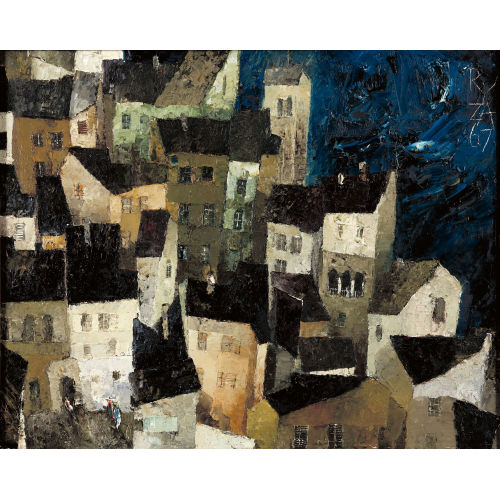 RYSZARD ZAJAC : 'Pejzaz wloski z wyobrazni' (Italienische Landschaft aus der Vorstellung) (DOBIASCHOFSKY AUKTIONEN AG)