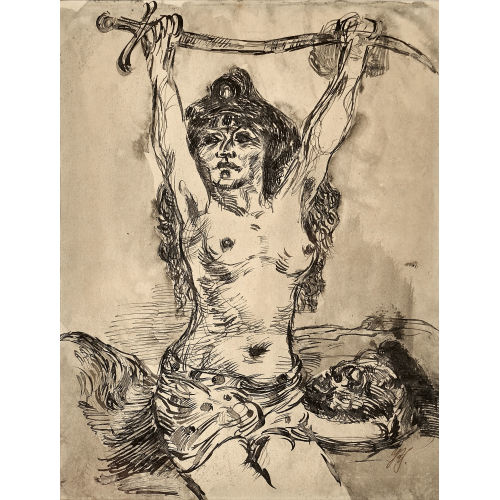 JOHANNES ROBERT SCH�RCH : Judith mit dem Haupt des Holofernes (DOBIASCHOFSKY AUKTIONEN AG)