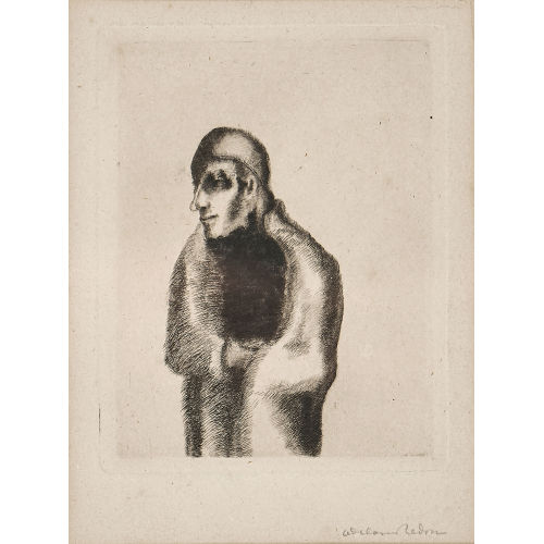 ODILON REDON : 'Petit pr�lat' (DOBIASCHOFSKY AUKTIONEN AG)