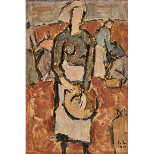 CARL ROESCH : 'Komposition' (DOBIASCHOFSKY AUKTIONEN AG)