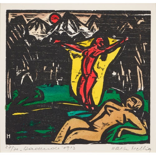 WALTER HELBIG : 'Badende' (DOBIASCHOFSKY AUKTIONEN AG)
