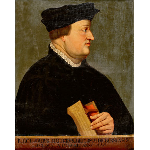 16./18. JH. SCHWEIZ : Portr�t von Berchtold Haller (1492-1536) (DOBIASCHOFSKY AUKTIONEN AG)