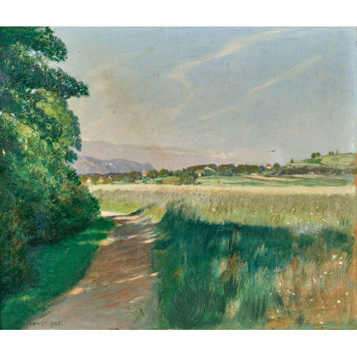 PAUL (EIGTL. L�O-PAUL-SAMUEL) ROBERT : Am Waldrand (DOBIASCHOFSKY AUKTIONEN AG)