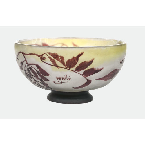 �MILE GALL� : Schale, Nancy, um 1906-1914 (DOBIASCHOFSKY AUKTIONEN AG)