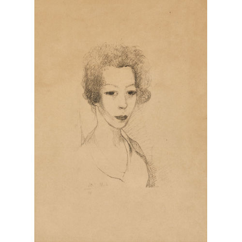 MARIE LAURENCIN : 'Autoportrait' (DOBIASCHOFSKY AUKTIONEN AG)