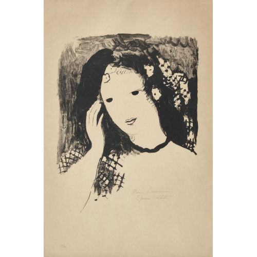 MARIE LAURENCIN : 'T�te de femme' (DOBIASCHOFSKY AUKTIONEN AG)