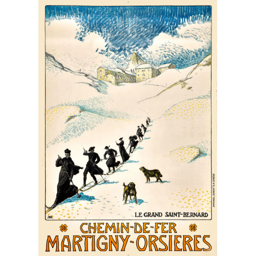 ALBERT MURET : 'Chemin-de-Fer Martigny-Orsi�res' (DOBIASCHOFSKY AUKTIONEN AG)