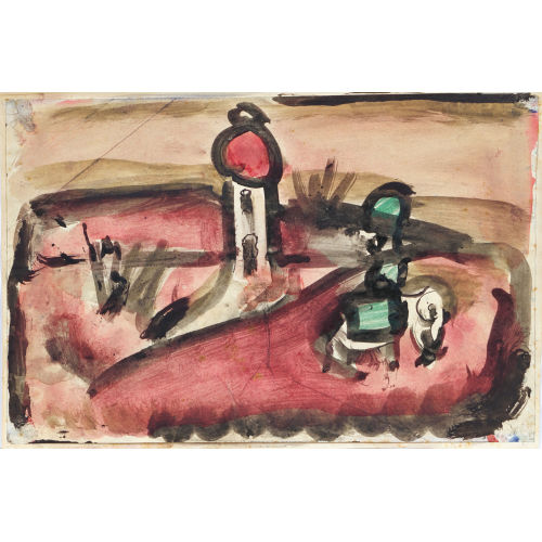 GEORGES ROUAULT : 'Le Palais du Roi Ubu' (DOBIASCHOFSKY AUKTIONEN AG)