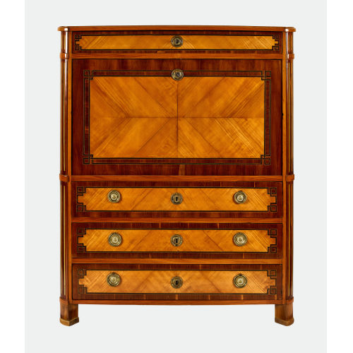 SEKRET�R '� ABATTANT' : Louis XVI, Bern, Ende 18. Jh. (Christoph Hopfeng�rtner) (DOBIASCHOFSKY AUKTIONEN AG)