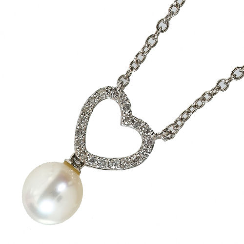 PERLEN-BRILLANT-COLLIER : (DOBIASCHOFSKY AUKTIONEN AG)
