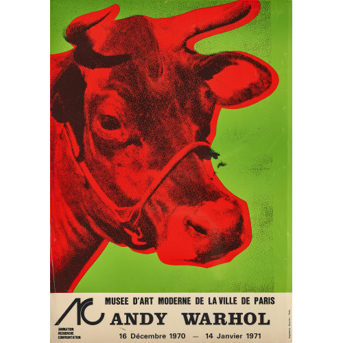 ANDY WARHOL : 'Mus�e d'art moderne de la ville de Paris' (DOBIASCHOFSKY AUKTIONEN AG)