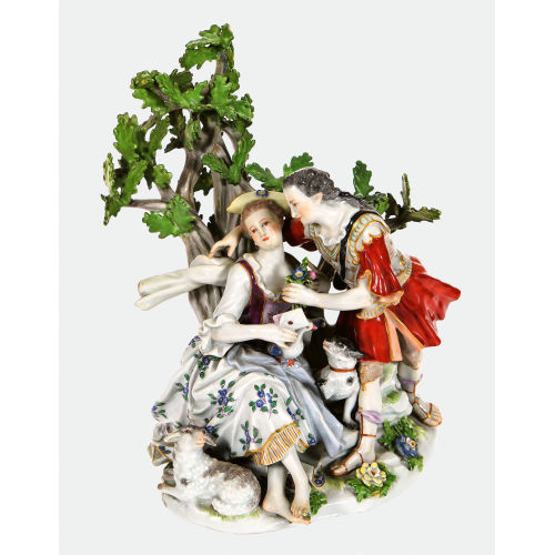 FIGURENGRUPPE : Meissen, um 1860-1924 (K�nigliche Porzellan Manufaktur) (DOBIASCHOFSKY AUKTIONEN AG)