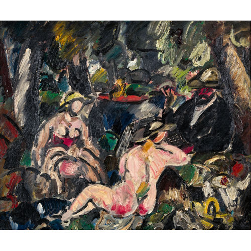 CHARLES GEORGES DUFRESNE : 'Sous Bois et Figures nues' (DOBIASCHOFSKY AUKTIONEN AG)