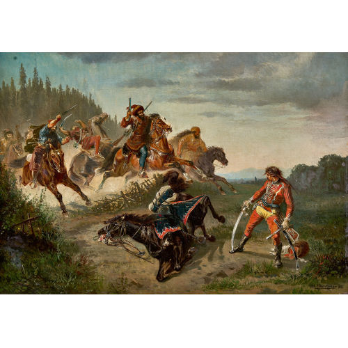 OTTO CLEMENS FIKENTSCHER : Der Angriff (DOBIASCHOFSKY AUKTIONEN AG)