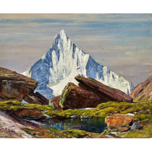ALBERT HENRY JOHN GOS : Das Weisshorn (DOBIASCHOFSKY AUKTIONEN AG)