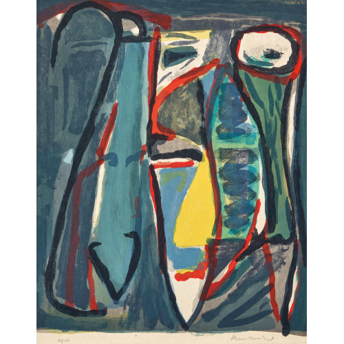 BRAM VAN VELDE : Ohne Titel (DOBIASCHOFSKY AUKTIONEN AG)