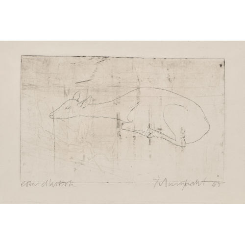 RUDOLF MUMPRECHT : 'Biche couch�e' (DOBIASCHOFSKY AUKTIONEN AG)