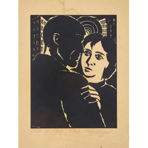 FRANS MASEREEL : 'Le couple' (DOBIASCHOFSKY AUKTIONEN AG)