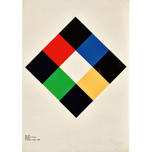MAX BILL : 'Max Bill galleria la Polena 1969' (DOBIASCHOFSKY AUKTIONEN AG)