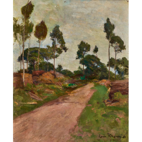 LOUIS RHEINER : 'Bois de Ville d'Avray' (DOBIASCHOFSKY AUKTIONEN AG)