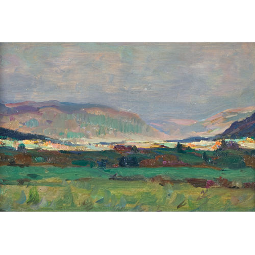 CLARENCE ALPHONSE GAGNON : '�t� de la St. Martin dans la Vall�e de Baie St. Paul' (DOBIASCHOFSKY AUKTIONEN AG)