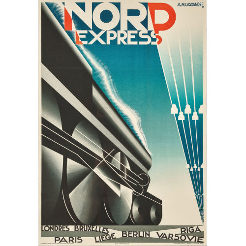 A. M. (EIGTL. MOURON CASSANDRE : 'Nord Express' (DOBIASCHOFSKY AUKTIONEN AG)