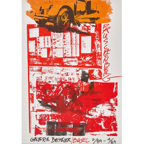 ROBERT MILTON ERNEST RAUSCHENBERG : 'Galerie Beyeler 1984' (DOBIASCHOFSKY AUKTIONEN AG)