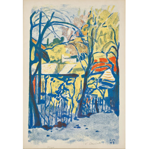CUNO AMIET : 'Fr�hling im Garten' (DOBIASCHOFSKY AUKTIONEN AG)