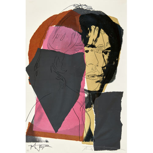 ANDY WARHOL : 'Mick Jagger' (DOBIASCHOFSKY AUKTIONEN AG)