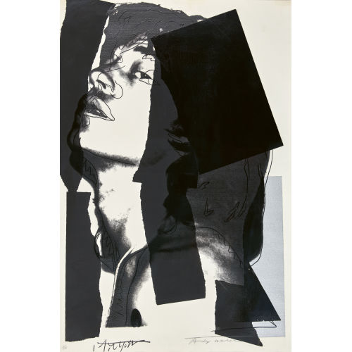 ANDY WARHOL : 'Mick Jagger' (DOBIASCHOFSKY AUKTIONEN AG)