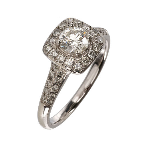 BRILLANT-RING : T�nnler, Z�rich (DOBIASCHOFSKY AUKTIONEN AG)
