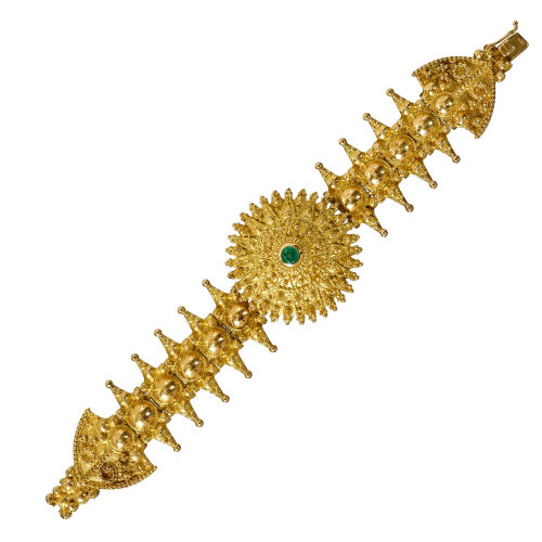 SMARAGD-BRACELET : (DOBIASCHOFSKY AUKTIONEN AG)