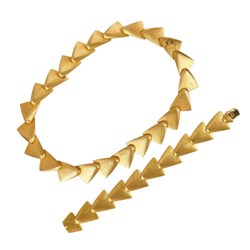 GOLD-SET : (DOBIASCHOFSKY AUKTIONEN AG)
