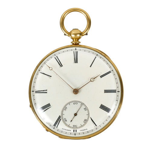 L�PINE-TASCHENUHR : Scriber, Gen�ve (DOBIASCHOFSKY AUKTIONEN AG)