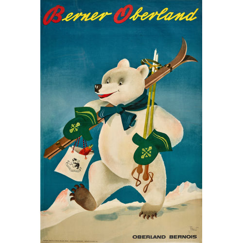 PAUL GUSSET : 'Berner Oberland' (DOBIASCHOFSKY AUKTIONEN AG)