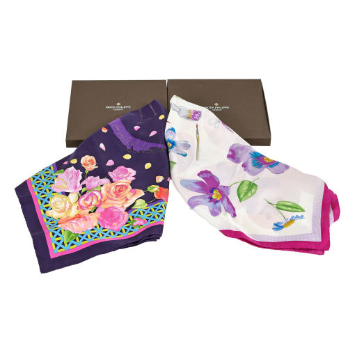 PATEK PHILIPPE : Paar Foulards (DOBIASCHOFSKY AUKTIONEN AG)