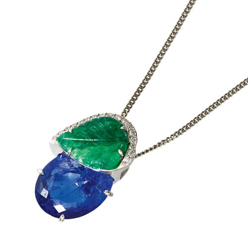 EDELSTEIN-BRILLANT-COLLIER : (DOBIASCHOFSKY AUKTIONEN AG)