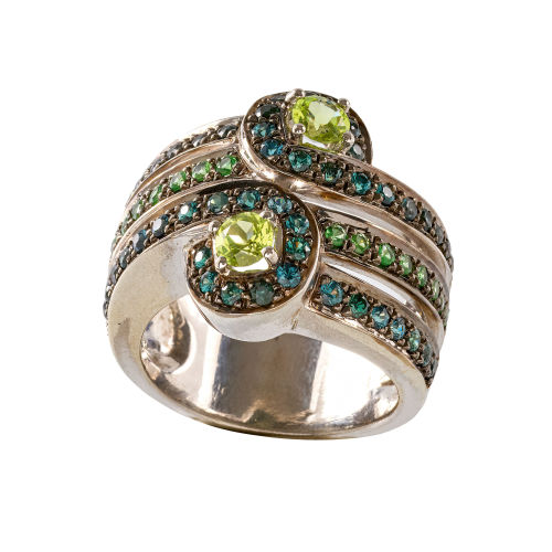 EDELSTEIN-RING : (DOBIASCHOFSKY AUKTIONEN AG)