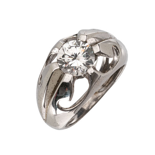 ZIRKONIA-RING : (DOBIASCHOFSKY AUKTIONEN AG)