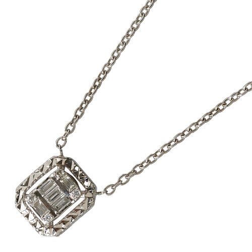DIAMANT-ANH�NGER MIT KETTE : (DOBIASCHOFSKY AUKTIONEN AG)