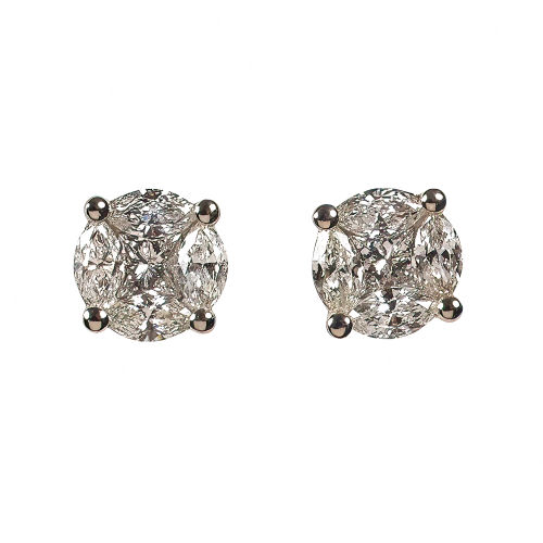 DIAMANT-OHRSTECKER : (DOBIASCHOFSKY AUKTIONEN AG)