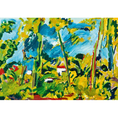 JEAN-LOUIS PIGUET : Landschaft bei Murten (DOBIASCHOFSKY AUKTIONEN AG)