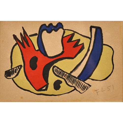 FERNAND L�GER : Nature morte (DOBIASCHOFSKY AUKTIONEN AG)