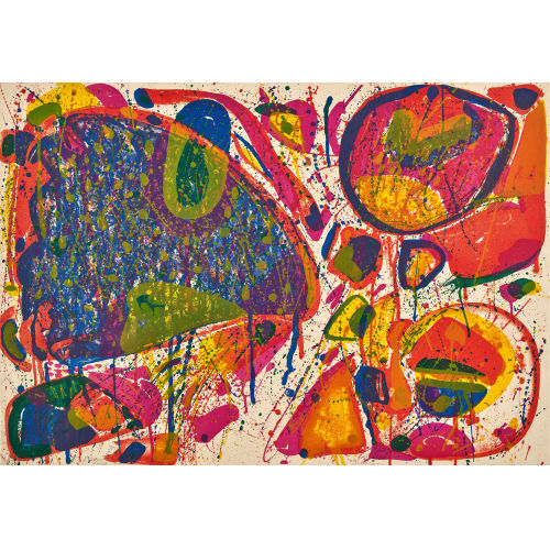 SAM FRANCIS : 'Bright Jade Ghost' (DOBIASCHOFSKY AUKTIONEN AG)
