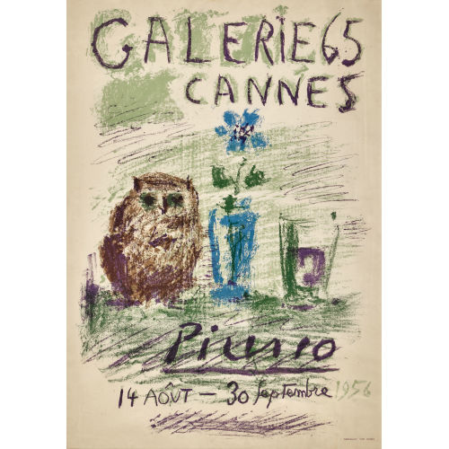 PABLO PICASSO : 'Galerie 65 Cannes Picasso 1956' (DOBIASCHOFSKY AUKTIONEN AG)
