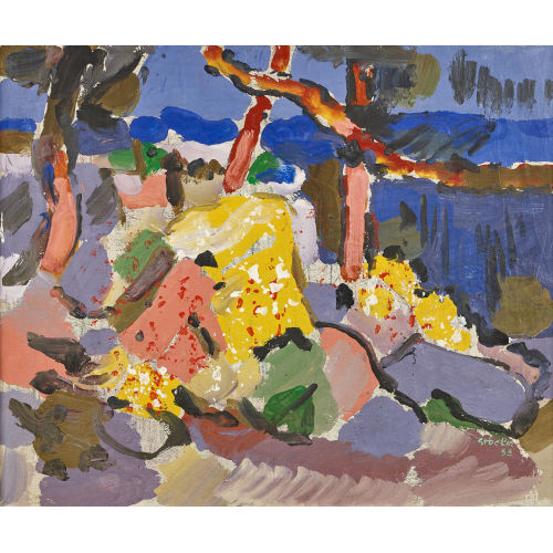 HANS STOCKER : Landschaft (DOBIASCHOFSKY AUKTIONEN AG)